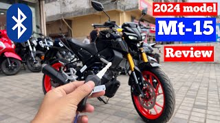 Yamaha MT15 New 2024 Model Review  On Road Price  Mt 15 Bs6  yamaha mt 15 new model 2024 [upl. by Eniahs]