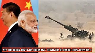 IndianArmy deploys M777 Howitzers on border with China [upl. by Gothurd]