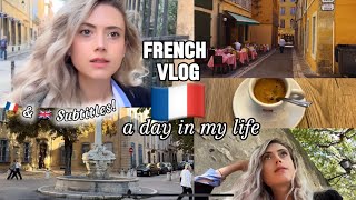 FRENCH Vlog French amp English subtitles  A day in my life in AixenProvence 🇫🇷 [upl. by Romano]