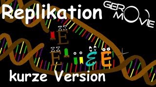 DNAReplikation Biologie GeroMovie kurze Version [upl. by Sarita]