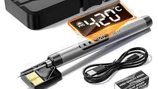 Portable cordless soldering iron [upl. by Heins867]