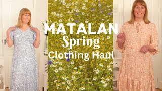 Matalan Spring Clothing Haul 24 [upl. by Aynekal]