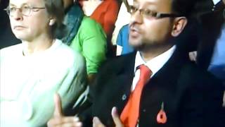 Hasan Ali Imam Conservative on BBC Question Time questions BNP leader Nick Griffin [upl. by Dobson]