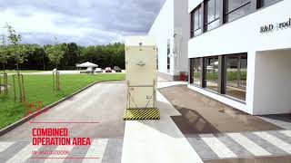 CUSTOM MOVE Outdoor Transportroboter  Automated Guided Vehicle AGV by ek robotics [upl. by Aikram]