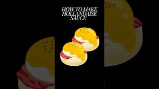 How to make hollandaise sauce recipe shorts [upl. by Notnilc]