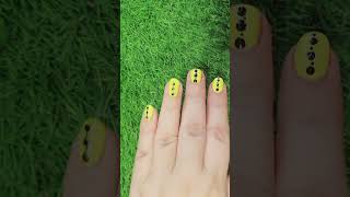 Easy nail art  nails  diy  Fizasnailart [upl. by Eimia]