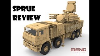 Meng 135 96K6 Pantsir S1 Sprue Review [upl. by Seroka]