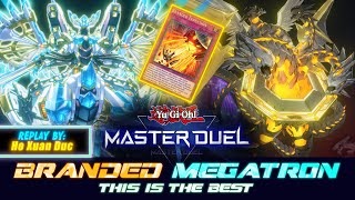 MASTER DUEL  Drytron Megalith  Branded Fusion  Is this the best MegaTron Deck ever [upl. by Claretta]