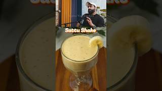 High Protein Viral Sattu Shake Sattu Shake Healthy  shorts shortsfeed protein ytshorts gym [upl. by Ynos590]