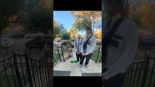 Porch pirates caught on nest cam stealing neighbors package part 2 [upl. by Noryb]