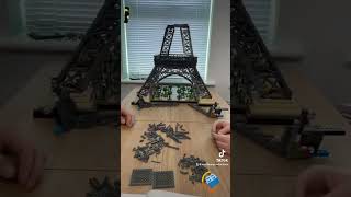 Lego Eiffel Tower TikTok [upl. by Eelarol]