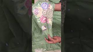 Hemline Green fashion newpakistanilawncollection2024 [upl. by Slein915]