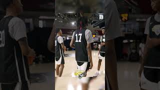 shadowboxing is jokes 😭 basketball aau collegebasketball micd micdup sports [upl. by Hyo]