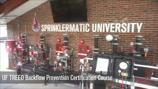 UF TREEO Backflow Prevention Certification Course [upl. by Hadwyn]