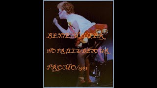 Bette Midler live quotNo Frillsquot Detour Promo jaw dropping performance of an uptempo Beast of Burden [upl. by Anailli]