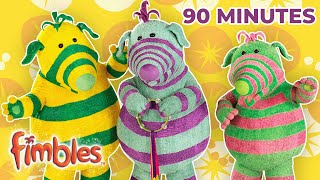 Favourite The Fimbles Episodes  Back to Back Childrens TV Full Eps  90 Minute Special [upl. by Aicats]