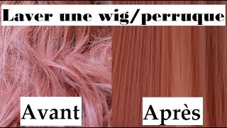 Laver une perruquewig  Tutoriel [upl. by Anaeli]