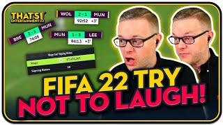 MARK GOLDBRIDGE FIFA 22 TRY NOT TO LAUGH [upl. by Jarrid]