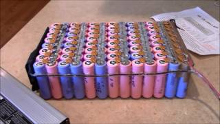 How to build an ebike battery quotCharging the Battery for the 1st timequot Part 5 of 7 [upl. by Earised413]