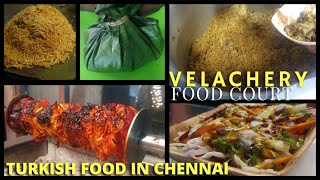 Velachery Food Street ft Turkish Doner Kebabs in Chennai  Chennai Food Tour 10 [upl. by Acinot]