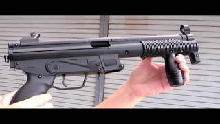 Airsoft gun FalconToy HampK MP5K Shell Ejecting Spring gun ファルコントーイ カート式MP5K [upl. by Gnouc]