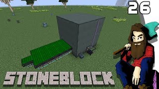 Minecraft STONEBLOCK 26  Stockage dénergie [upl. by Mehsah952]