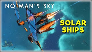 How to find Solar Ships  No Mans Sky 2024 [upl. by Rhynd242]