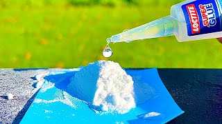 Super Glue and Baking soda  Pour Glue on Baking soda and Amaze With Results [upl. by Lucila368]