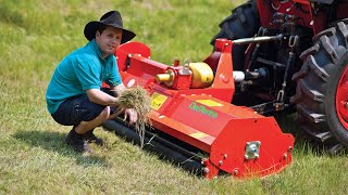 Italian Del Morino Flail Mowers Are The Best [upl. by Nilrev418]