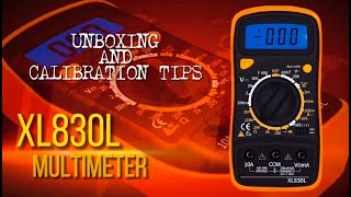 XL830L Multimeter Disassembly and Calibration Tips [upl. by Rechaba]