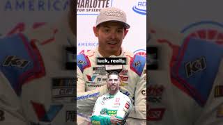 Reporter asks if ANYONE can beat Kyle Larson NASCAR [upl. by Udelle695]