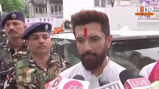 Chirag Paswan Confident of BJPs Success in JampK and Haryana Elections  Patna  News9 [upl. by Gine]