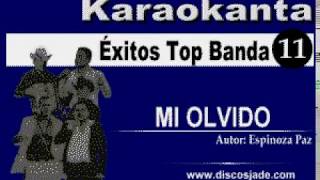 Karaokanta  Banda MS  Mi olvido [upl. by Lemrahs]