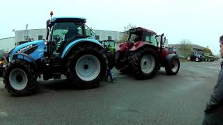 Landini 7175 vs Case CVX 170 [upl. by Aztiray]