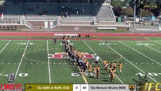 12u Benson Bruins WA vs 5280 Jr Buffs CO [upl. by Haidedej]