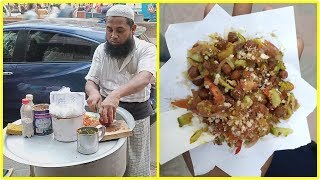 Dhaka Special Street Food Spicy Sola Vuna  Sulaeggpotato Makha Best Spicy Mix Street Food [upl. by Asiilanna]