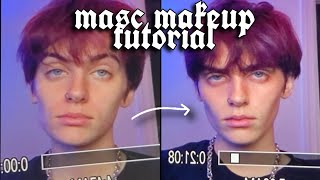 masculine makeup tutorial [upl. by Slayton]