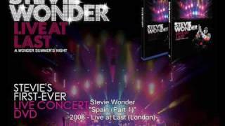 Stevie Wonder  Spain Part 1 Live At Last [upl. by Arvin]