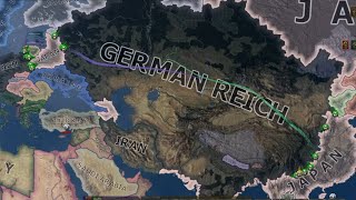 Biggest Encirclement in Asia  Hearts of Iron 4 [upl. by Aicelf]