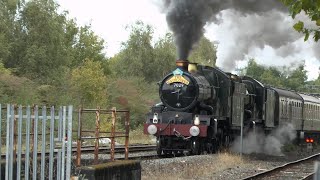 Vintage Trains  The Mayflower  20142  20189 amp Castles 7029  5043 in Bristol 270924 [upl. by Neumann570]