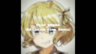 Dead Wrong Brazilian Funk Remix [upl. by Roi]