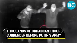 On Cam Dramatic Surrender Of Ukrainian Troops Zelenskys Men Drop Arms Switch To Russian Side [upl. by Tnilk703]