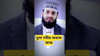 মুসা নবীর অবাক কান্ড mizanurrahmanazahari waz islamicvideo [upl. by Gillan]