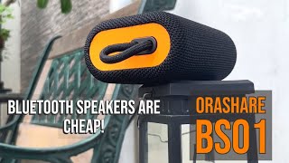 Orashare BS01 Overview  A Small Punchy Bluetooth Speaker [upl. by Pate]