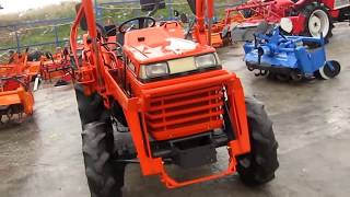 KUBOTA L1325 FL ΜΕ ΥΔΡΑΥΛΙΚΟ ΚΟΥΒΑ 4X4 wwwtraktercom ΤΑΓΤΑΛΕΝΙΔΗΣ [upl. by Ednyl]