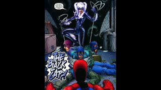 SpiderMan Meets Black Cat  SpiderMan Comic Dub [upl. by Emiatej]