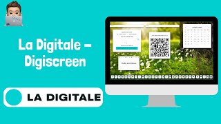 La Digitale  Digiscreen un fond décran interactif pour la classe [upl. by Ness448]