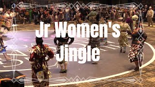 Jr Womens Jingle  2023 Hunting Moon Pow Wow  Powwowscom [upl. by Kunkle764]