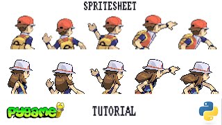 Pygame Sprite Sheet Tutorial How to Load Parse and Use Sprite Sheets [upl. by Seldun]