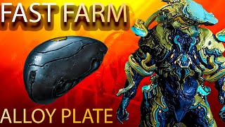 NEW Quick Alloy Plate Farming Guide Warframe [upl. by Ydoow389]